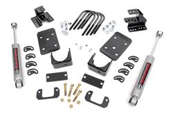Rough Country - Suspension Lowering Kits for 2007-2017 SIERRA 1500, 2014-2018 SILVERADO 1500 - 72330