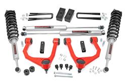 Rough Country N3 Suspension Lift Kits for 2007-2021 TUNDRA - 76831RED