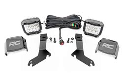 Rough Country Low-Profile LED Ditch Light Kits 82285
