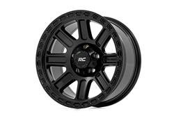 Rough Country 84 Series Gloss Black Wheels 18x8.5