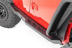 Rough Country Rock Sliders for 2007-2018 WRANGLER, 2018 WRANGLER JK - 90800