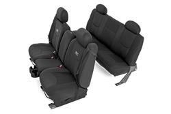 Rough Country Seat Covers for 1999-2006 SIERRA 1500, SILVERADO 1500, 2007 SILVERADO 1500 CLASSIC - 91019