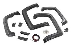 Rough Country Defender Pocket Fender Flares for 2014-2018 SILVERADO 1500, 2015-2019 SILVERADO 2500 HD - A-C11412-GBA