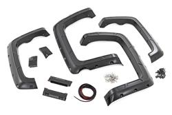 Rough Country Defender Pocket Fender Flares for 2014-2018 SILVERADO 1500 - A-C11612-GBA