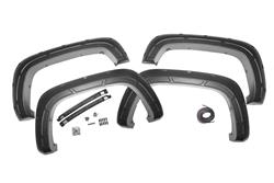 Rough Country Defender Pocket Fender Flares for 2020-2024 SILVERADO 2500 HD, 2020-2023 SILVERADO 3500 HD - A-C12011-GBA