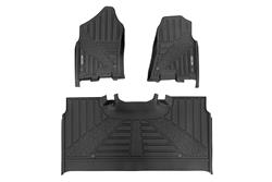 Rough Country Flex-Fit Floor Mats for 2019-2024 1500 - FF-31422