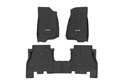 Rough Country - Floor Mats, Automotive for 2019-2024 WRANGLER - FF-60112