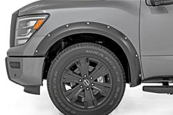 Rough Country Pocket Fender Flares for 2017-2023 TITAN - F-N101705A-K23