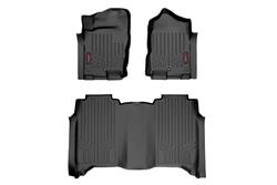 Rough Country Floor Mats for 2017-2023 TITAN, 2016-2023 TITAN XD - M-81715