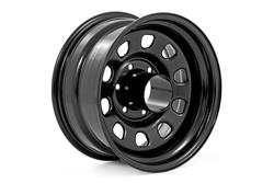 Rough Country Daytona Gloss Black Wheels 15x8