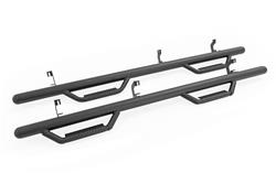 Rough Country Round Nerf Steps for 2014-2018 SIERRA 1500, SILVERADO 1500 - RCC1489CCB