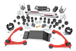 Rough Country N3 Suspension Lift Kits for 2007-2013 SIERRA 1500, SILVERADO 1500 - 257.20RED