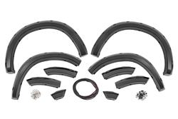 Rough Country Pocket Fender Flares for 2011-2018 1500, 2019-2023 1500 CLASSIC, 2009-2010 RAM 1500 - F-D10911B-PSC