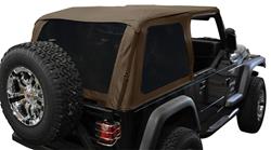 Rampage Trail Top Frameless Soft Tops for 1997-2006 WRANGLER - 109517