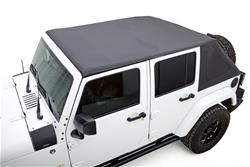Rampage Trailview Frameless Soft Tops for 2007-2017 WRANGLER, 2018 WRANGLER JK - 139835