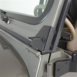 Rampage Windshield Hinge Light Brackets for 1976-1983 CJ5, 1976-1986 CJ7, 1987-1995 WRANGLER - 7609
