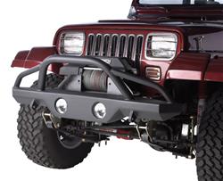 Rampage Recovery Bumpers for 1976-1983 CJ5, 1976-1986 CJ7, 1987-2006 WRANGLER - 78510