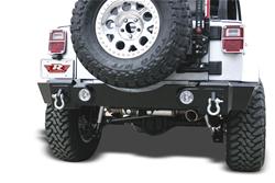 Rampage Recovery Bumpers for 2007-2017 WRANGLER, 2018 WRANGLER JK - 88605