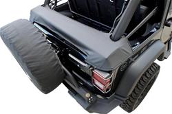 Rampage Soft Top Storage Boots for 2007-2017 WRANGLER, 2018 WRANGLER JK - 960435