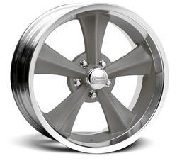 Rocket Racing Booster Gray Center Machined Outer Wheels R13-2106155
