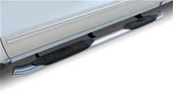 Raptor Series 4 in. Cab Length OE-Style Curved Oval Tube Side Step Bars 1503-0639