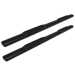 Raptor Series 5 in. Slide Track Oval Running Boards 2075-BLK