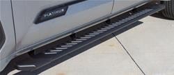 Raptor Series 5 in. OEM Style Full Tread Slide Track Running Boards 2203-0366BT