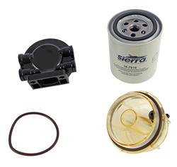 Sierra Marine Fuel Water Separator Kits with 0.250 in. Inlet Size 18-7932-1