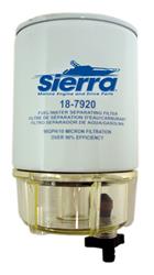 Sierra Marine 10 Microns Fuel Filter with  Inlet Size 18-7941-1