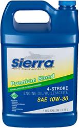 10w30 Sierra Marine FC-W 4-Stroke Outboard Engine Oil 18-9420-3