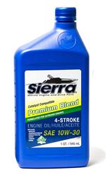 10w30 Sierra Marine Catalyst Premium Blend 4-Stroke Engine Oils 18-9420CAT-2