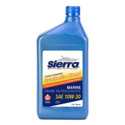 10w30 Sierra Marine FC-W Synthetic Blend Catalyst Engine Oil 18-9421CAT-2