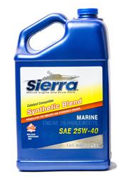 25w40 Sierra Marine FC-W Synthetic Blend Catalyst Engine Oil 18-9440CAT-4