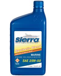 25w50 Sierra Marine FC-W Semi-Synthetic Engine Oil 18-9552-8