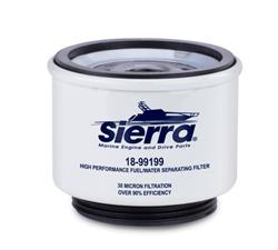 Sierra Marine 30 Microns Fuel Filter with 0.625 in. Inlet Size 18-99199