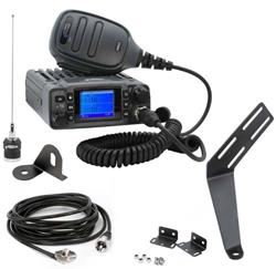 Rugged Radios 2-Way GMRS Mobile Radio Kits for 2007-2017 WRANGLER, 2018 WRANGLER JK - JKU-GMR25