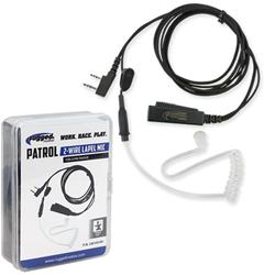 Rugged Radios Patrol Lapel Microphones LM-HD-RH