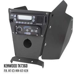 Rugged Radios Intercom Mounting Brackets MT-X3-MM-KIT-RS