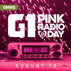 Rugged Radios Two Way Radios RK-G1-PINK