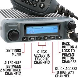 Rugged Radios Two Way Radio and Headset Kits RK-G1