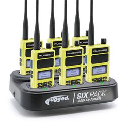Rugged Radios Powersports Stereos 6PACK-KIT-RDH16-U