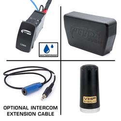Rugged Radios Helmet Communicators ALPHA-ACCY-KIT-HK