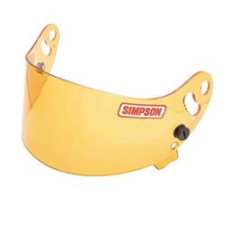 Rugged Radios Helmet Shields SIMPSON-SHIELD-AMBER