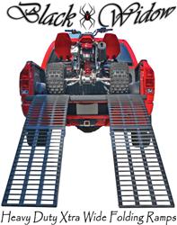 Rage Powersport Black Widow Motorcycle Ramps