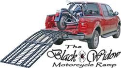 Rage Powersport Black Widow Motorcycle Ramps BW-10840-HD