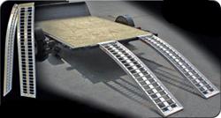 Rage Powersport Straight Aluminum Trailer Ramps S-4816-2000