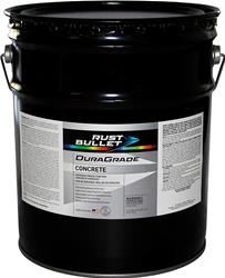 Rust Bullet DuraGrade Concrete Ultra-Low VOC Paint 5 gallons Metallic Gray/Silver 850154005648