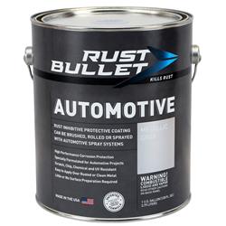 Rust Bullet Rust Inhibitor Paint 1 gallon Metallic Gray/Silver 856084000548