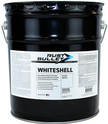Rust Bullet WhiteShell Protective Paint 5 Gallons Gloss White 856084000258