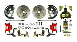 The Right Stuff Front Disc Brake Conversion Show 'N Go Kits AFXDC01CZ